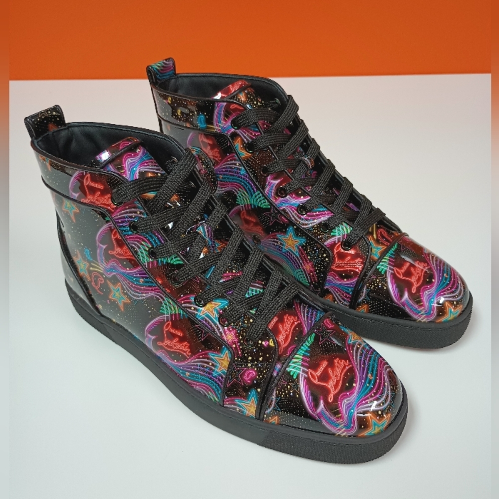 NIB Christian Louboutin Louis Starlight Orlato Flat Sneakers